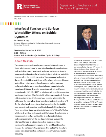 Spring 2025 Colloquium Series Schedule